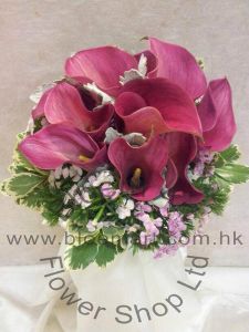 CODE 71978 - Wedding Bouquet of Zantedeschia